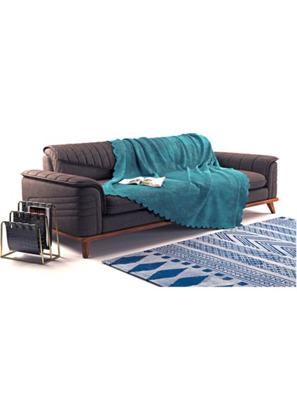 Ağaçkabuğu Kaymaz Koltuk Örtüsü Koltuk Şalı