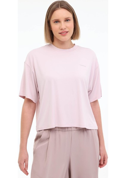 Wl Bamb 11BMB-004 5fx Pembe Kadın Kısa Kol T-Shirt