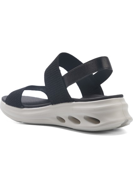TRV2766.ZFX Siyah Kadın Comfort Sandalet