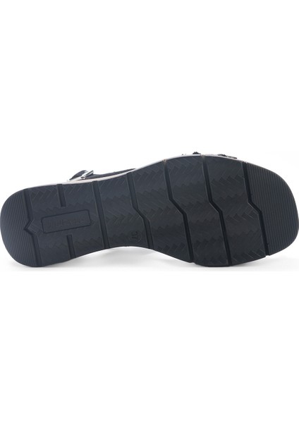 325099.Z 5fx Siyah Kadın Dolgu Topuk Sandalet