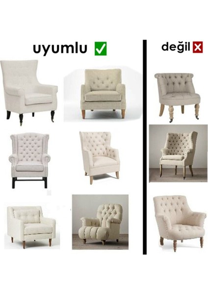 Tek Kişilik Bürümcük Koltuk Kanepe Örtüsü Koltuk Kılıfı (1ADET) Berjer Divan
