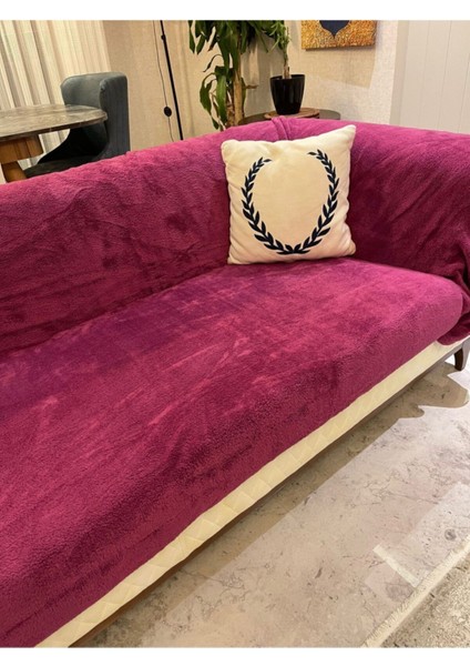 Mor Wellsoft Koltuk Örtüsü 220X230