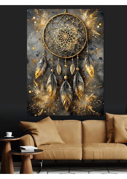 Düş Kapanı Dreamcatcher Dekoratif Kanvas - Mdf Ahşap Tablo fiyatları