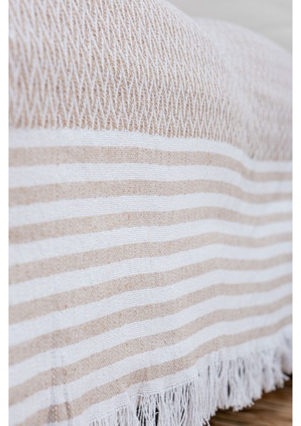 Natural Pamuklu Koltuk Örtüsü 170 x 210 Koltuk Şalı fırsatları