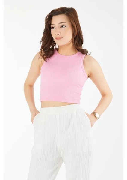 Kadın Kalın Askılı Crop Bady fiyatları