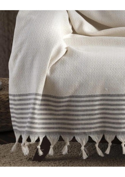 Ekru Koltuk Kanepe Örtüsü Koruyucu | Koltuk Şalı | 170X200 | Çekyat Örtüsü | fiyatları