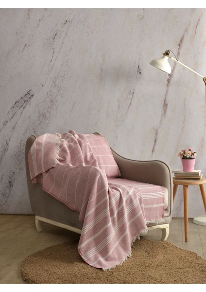 Tekli Koltuk Berjer Örtüsü | Tv Şalı | Tv Battaniyesi | Diz Battaniyesi 130X170CM