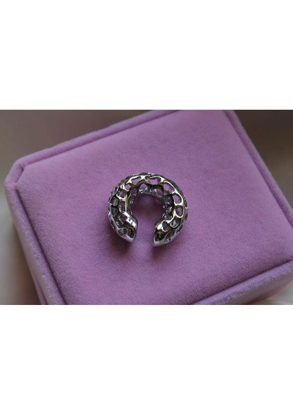Çelik Earcuff Küpe