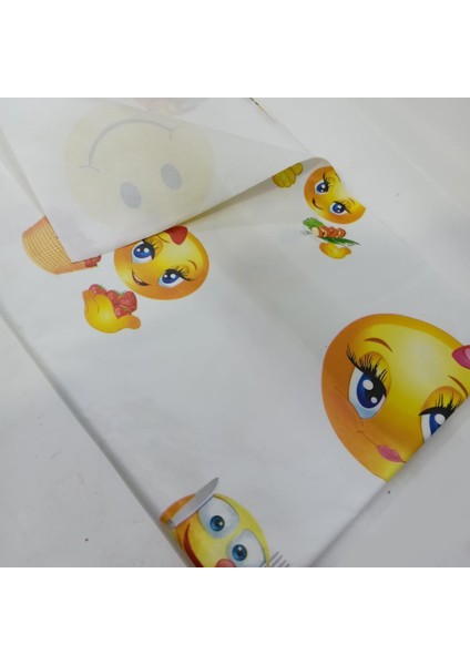 Muşamba Astarlı Kaydırmaz Tabanlı 140 cm x 89 cm Dikdörtgen Masa Örtüsü