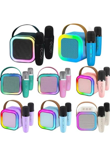 Taşınabilir Bluetooth Karaoke Müzik Kutusu Ister Müzik Dinle Ister Şarkı Söyle fırsatları