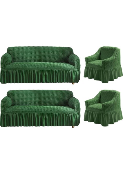 Bürümcük Lastikli Kanepe Örtüsü Likralı Koltuk Örtüsü Iki 3lü Iki Tekli Çekyat Örtüsü