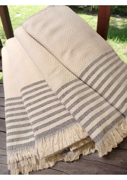 Eko (3.3.1.1) Buldan Bezi Battal Boy Pamuklu Kanepe-Çekyat Örtüsü-Koltuk Takımı Kreme Gri fiyatları