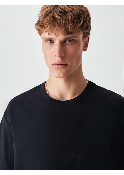 LTB Erkek Loose Siyah T-shırt modelleri