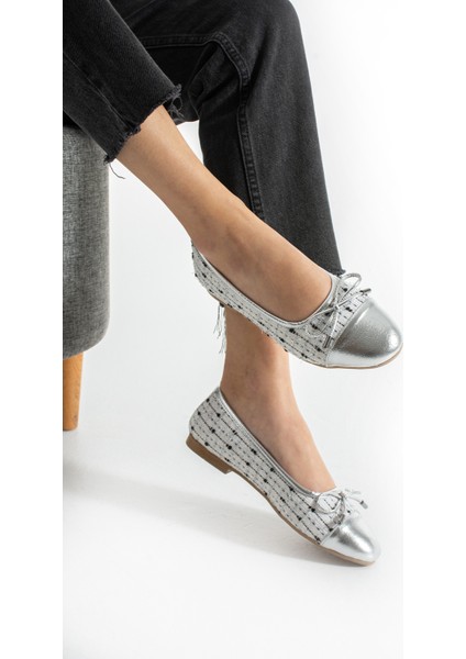 Mahle Tüvit Kumaş Yuvarlak Burun Fiyonk Detaylı Günlük Babet Ev Babeti fiyatları