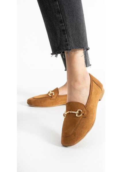 Seramon Süet Aksesuar Detaylı Kadın Babet fırsatları