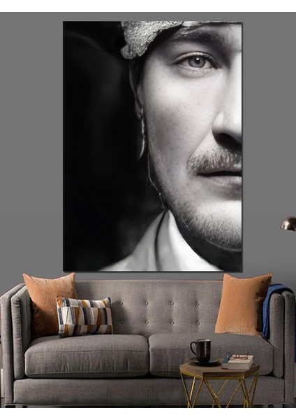 Mustafa Kemal Atatürk Dekoratif Kanvas - Mdf Ahşap Tablo fiyatları