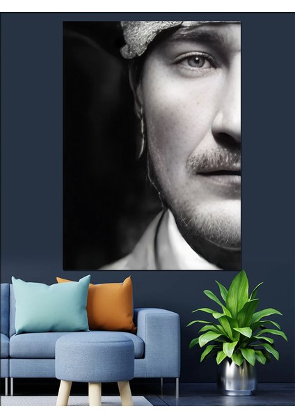 Mustafa Kemal Atatürk Dekoratif Kanvas - Mdf Ahşap Tablo modelleri
