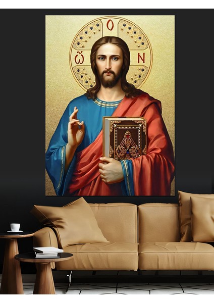 Hz Isa Jesus Christ Dekoratif Kanvas - Mdf Ahşap Tablo modelleri