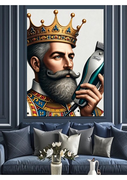 Berberlerin Kralı Dekoratif Kanvas - Mdf Ahşap Tablo