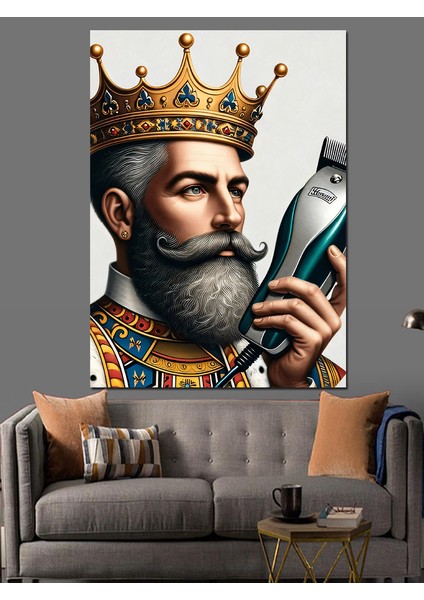 Berberlerin Kralı Dekoratif Kanvas - Mdf Ahşap Tablo modelleri