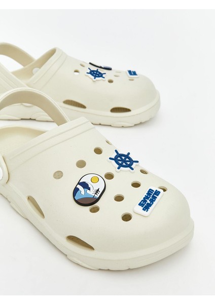 Lcw Steps Baskılı Erkek Plaj Sandaleti