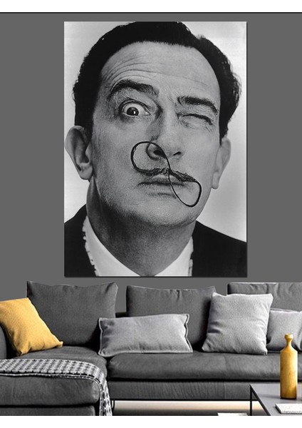 Salvador Dali Dekoratif Kanvas - Mdf Ahşap Tablo