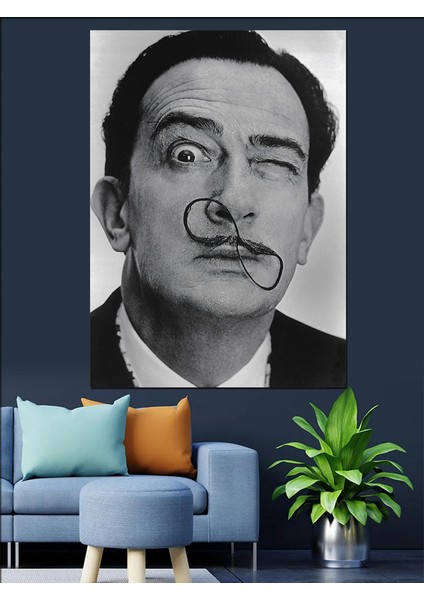 Salvador Dali Dekoratif Kanvas - Mdf Ahşap Tablo