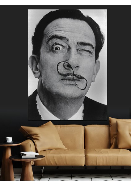 Salvador Dali Dekoratif Kanvas - Mdf Ahşap Tablo
