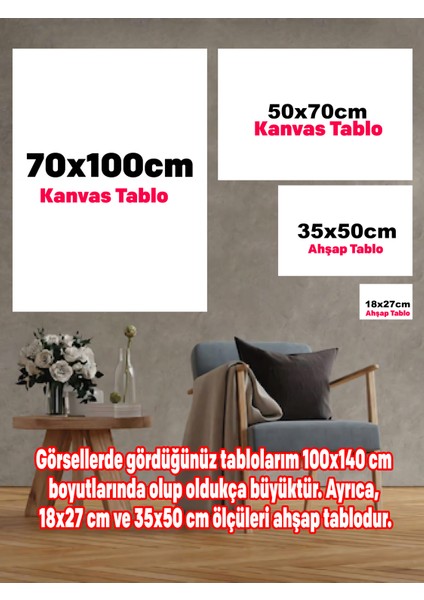 Sarı Çiçekler Dekoratif Kanvas - Mdf Ahşap Tablo indirimleri