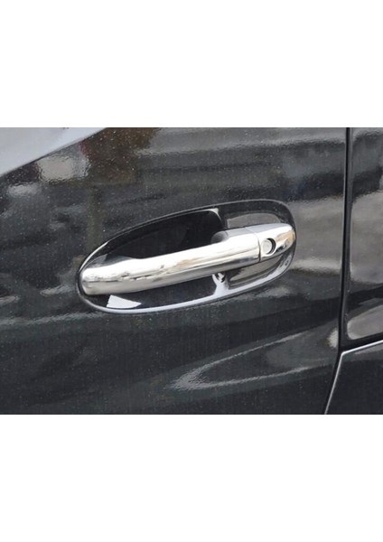 Mercedes Vito W447 2014 ve üzeri Krom Kapı Kolu 4 Kapı Paslanmaz Çelik