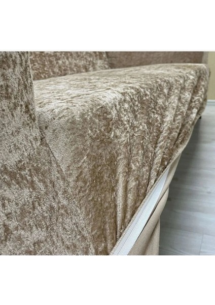 Kadife 3 Kişilik Koltuk Örtüsü Lastikli Kanepe Örtüsü | Lastikli Koltuk Örtüsü | Koltuk Kılıfı fiyatları