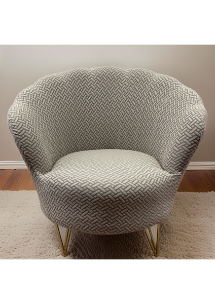 Paptya Koltuk Kılıfı Oval Koltuk Örtüsü Sofa Cover Ev Tekstili