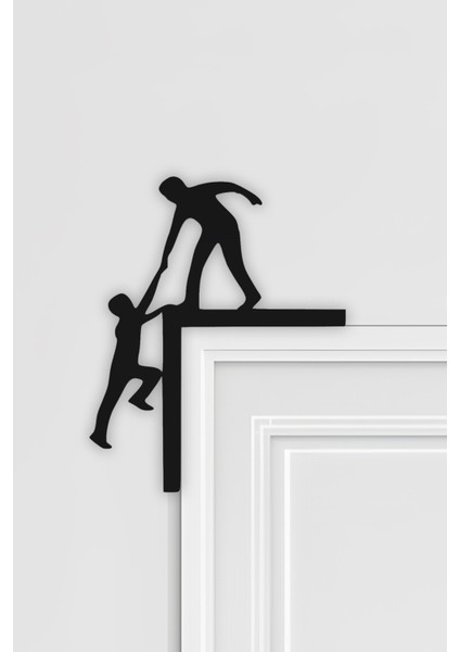 Baba ve Çocuk Kapı Köşe Dekoru, Kapı Pervaz Süsü, Kapı Köşelik, Ayna Köşelik, Ayna Süsü