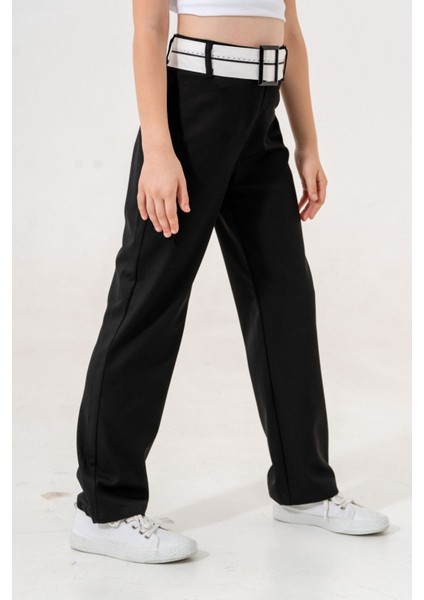 Kız Çocuk Ters Kemerli Pantolon 6002 fiyatları