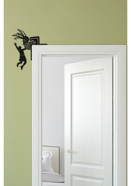 Basketbolcu Kapı Köşe Dekoru, Kapı Pervaz Süsü, Kapı Köşelik, Ayna Köşelik, Ayna Süsü modelleri