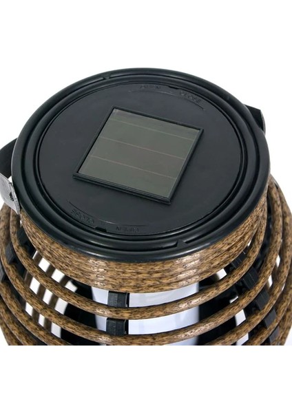 Solar Masa Feneri Kahverengi Siyah Ø15X15CM modelleri