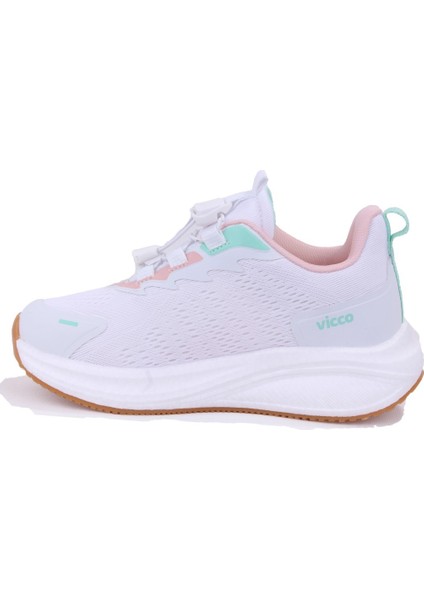 Knit 346F25Y153 Beyaz Günlük Kız Çocuk Spor Ayakkabı