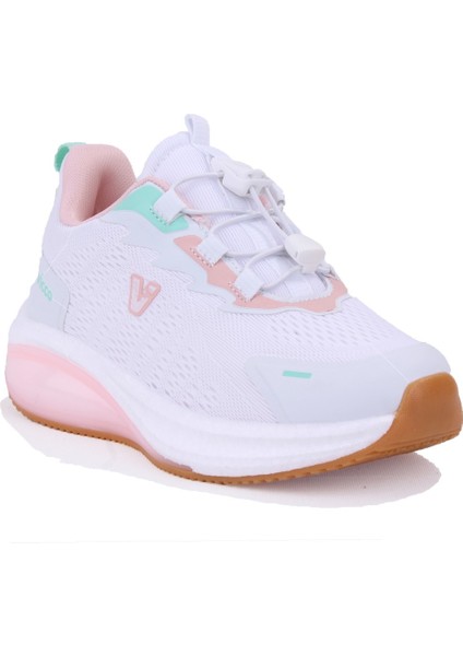 Knit 346F25Y153 Beyaz Günlük Kız Çocuk Spor Ayakkabı