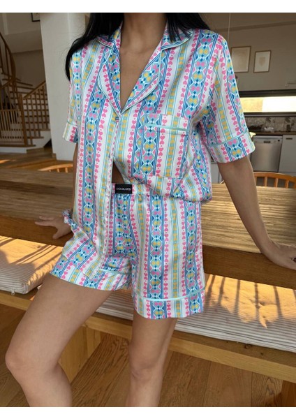 Şortlu Pijama Takımı Xl