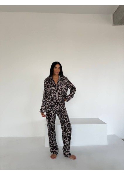 Ipek Saten Pijama Leopar M fırsatları