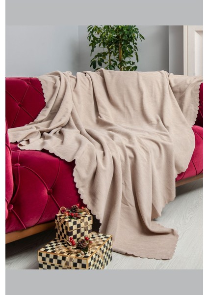 Koltuk Örtüsü | Çekyat Örtüsü | Koltuk Şalı 175X300 Mikrofiber Şönil Çift Taraflı Kaymaz | Camel fiyatları