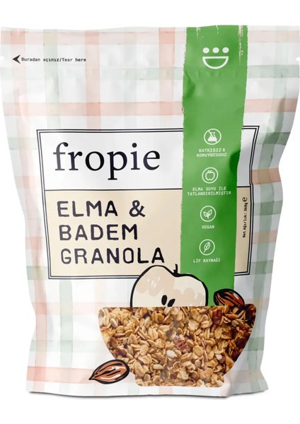 Çilek Hibiskus ve Elma Badem Granola Paketi x 2