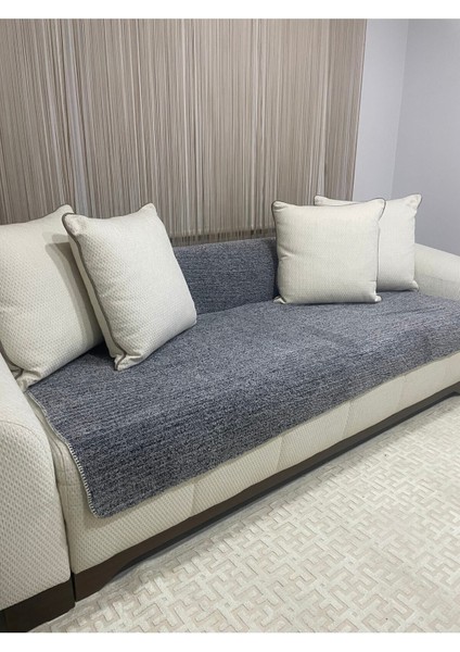 140*185 Wellsoft Koltuk Örtüsü Pelüş Çekyat Örtüsü Pelus Koltuk Ortusu Divan Örtüsü