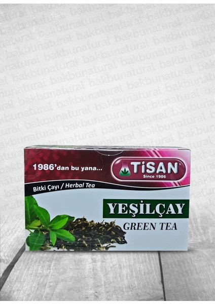 Bitki Çayı Yeşilçay 20 Süzen Poşet