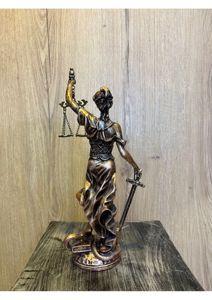 Themis Adalet Tanrıçası Heykel Biblo 30 cm