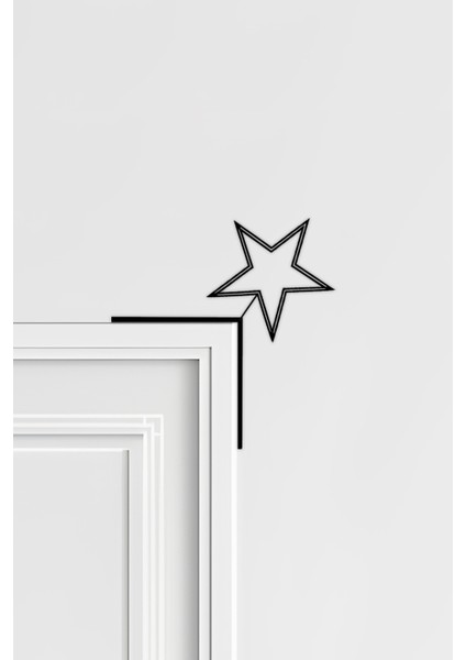 Yıldız Kapı Köşe Dekoru, Kapı Pervaz Süsü, Kapı Köşelik, Ayna Köşelik, Ayna Süsü