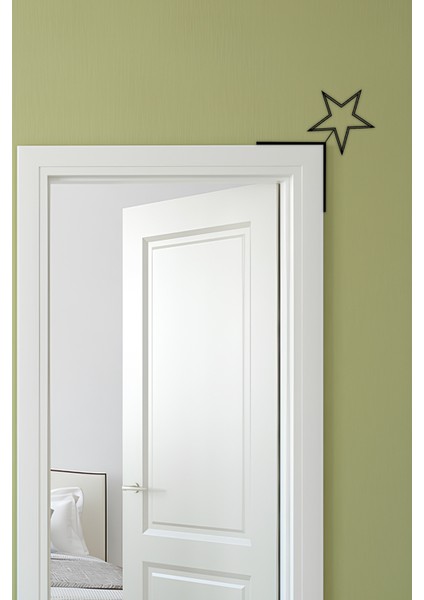 Yıldız Kapı Köşe Dekoru, Kapı Pervaz Süsü, Kapı Köşelik, Ayna Köşelik, Ayna Süsü modelleri