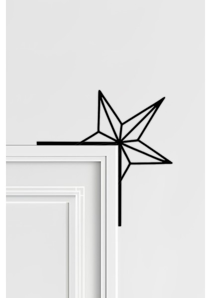 Yıldız Kapı Köşe Dekoru, Kapı Pervaz Süsü, Kapı Köşelik, Ayna Köşelik, Ayna Süsü