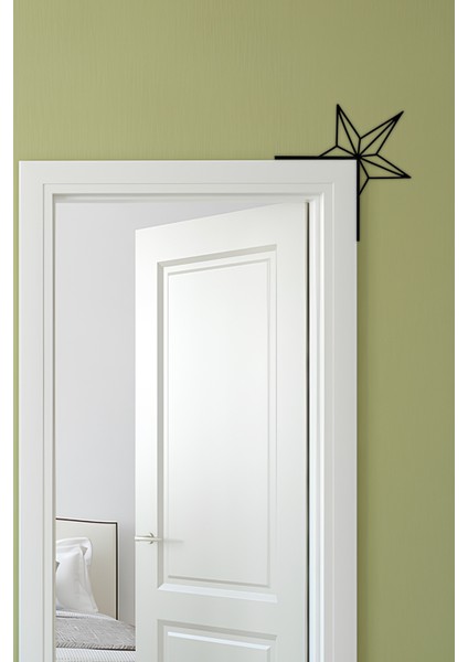 Yıldız Kapı Köşe Dekoru, Kapı Pervaz Süsü, Kapı Köşelik, Ayna Köşelik, Ayna Süsü modelleri