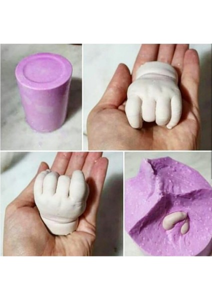 3D Heykel Uygulama Kiti Tek Obje 4-9 Yaş Altın Boya